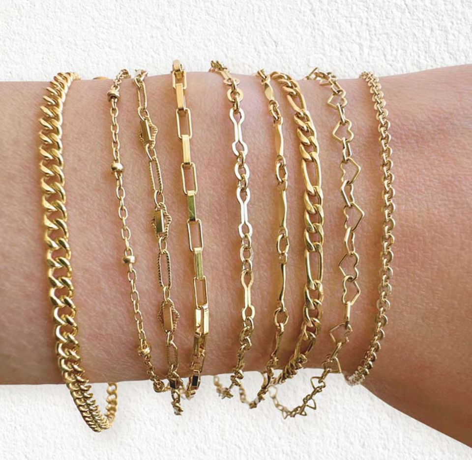 Popular Gold Filled Chains Collecton