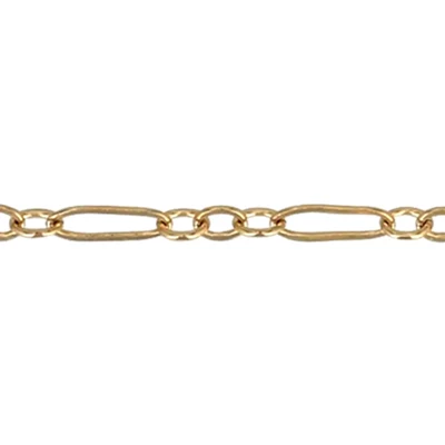 14K Gold 1.7mm Long and Short Chain